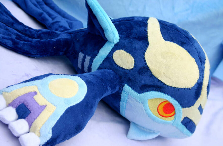 alpha kyogre plush